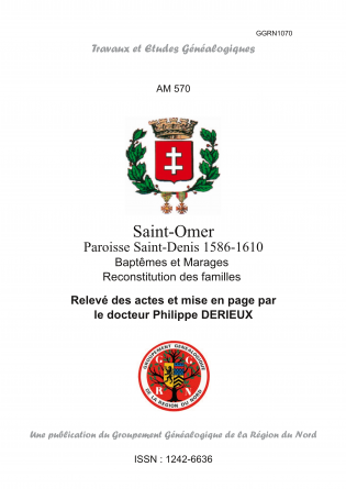 AM570-BM St-Omer,St-Denis-1586-1610