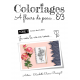 COLORIAGES À FLEURS DE PEAU - 1 (N&B)