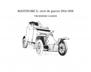 MAYENOBE G. récit de guerre 1914/1918