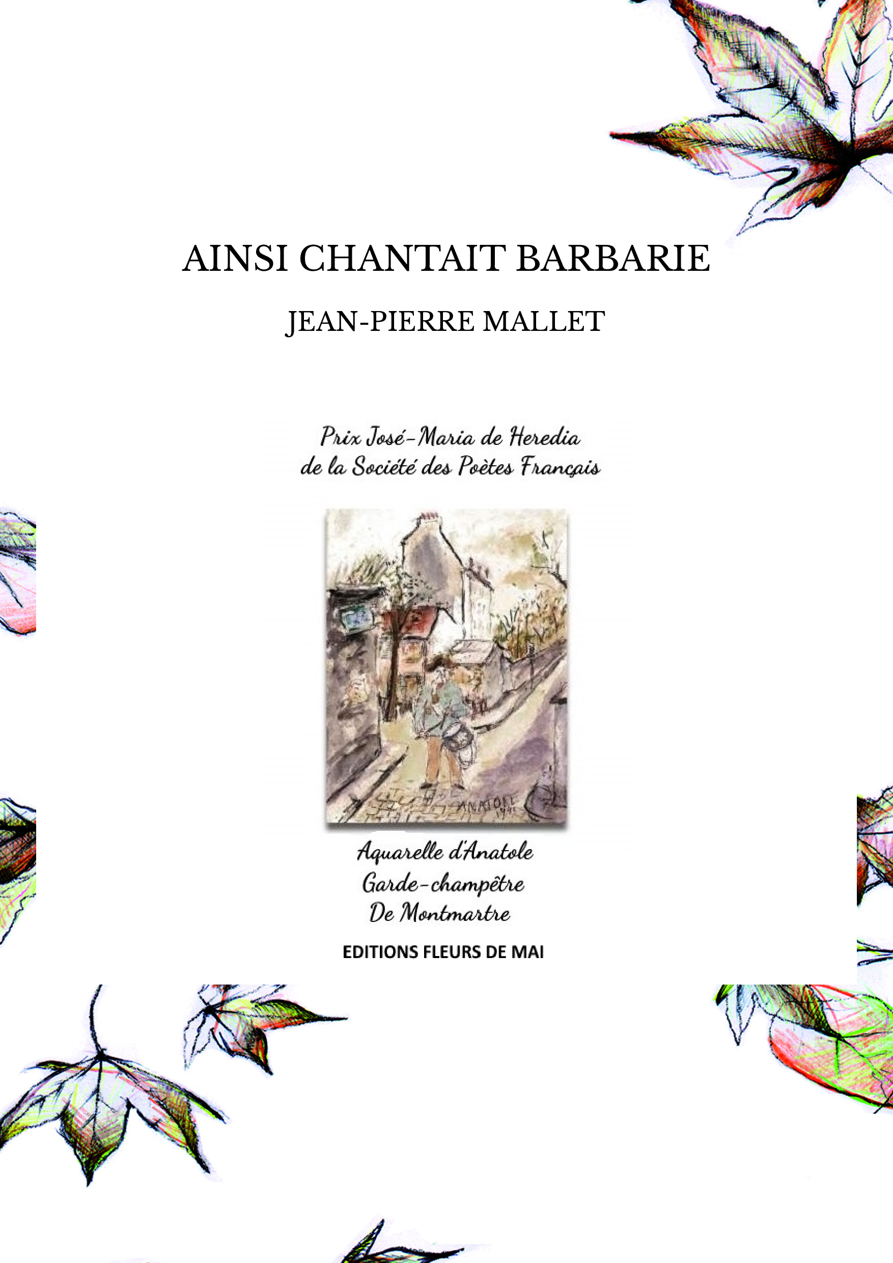 AINSI CHANTAIT BARBARIE