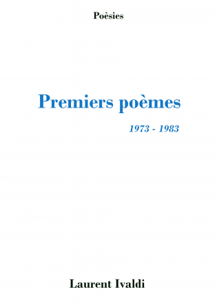 premiers poèmes