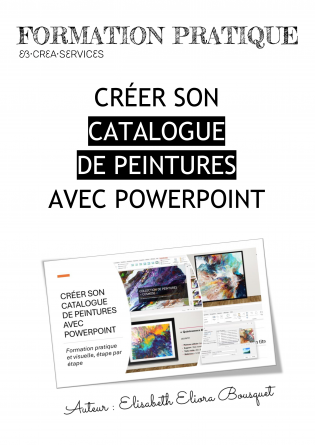 CRÉER SON CATALOGUE DE PEINTURES