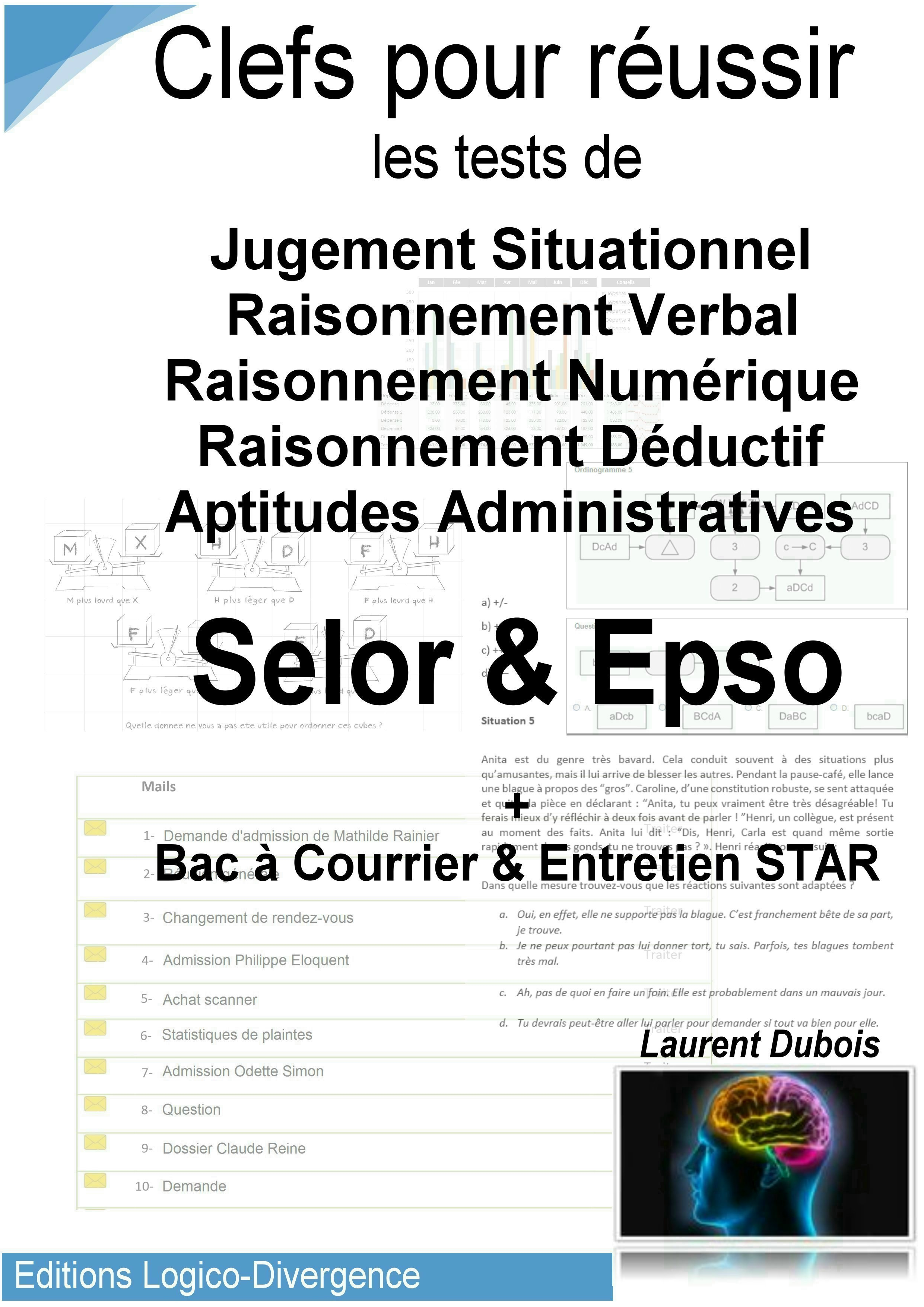 Clefs Réussite Tests Selor-Hudson Epso