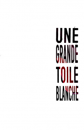 Une grande toile blanche