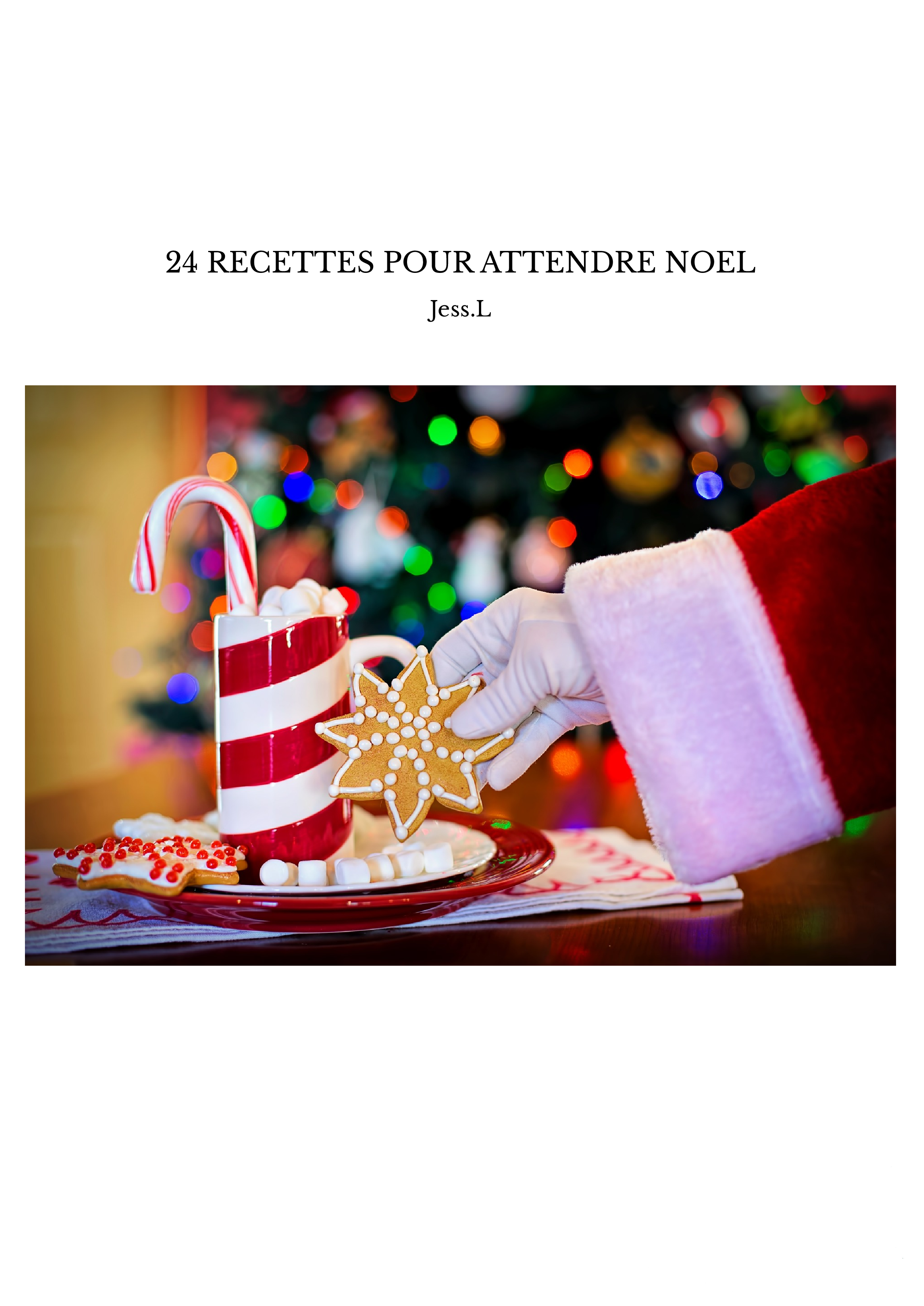 24 RECETTES POUR ATTENDRE NOEL