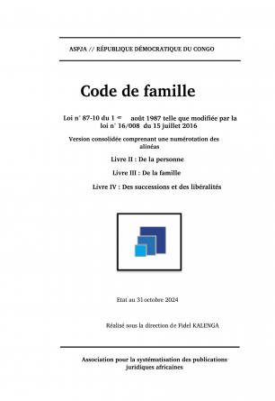 Code de famille (RDC)