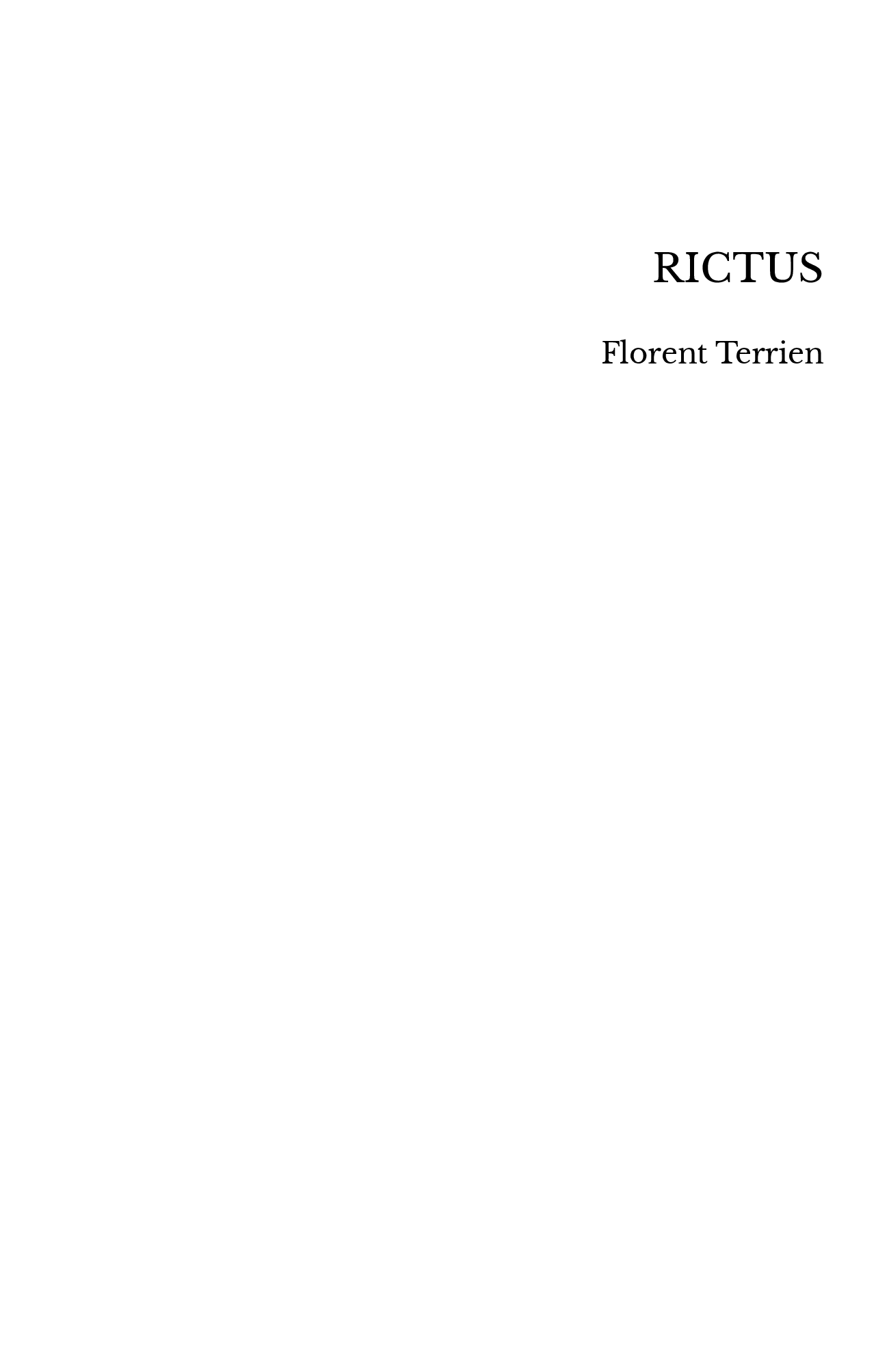 RICTUS