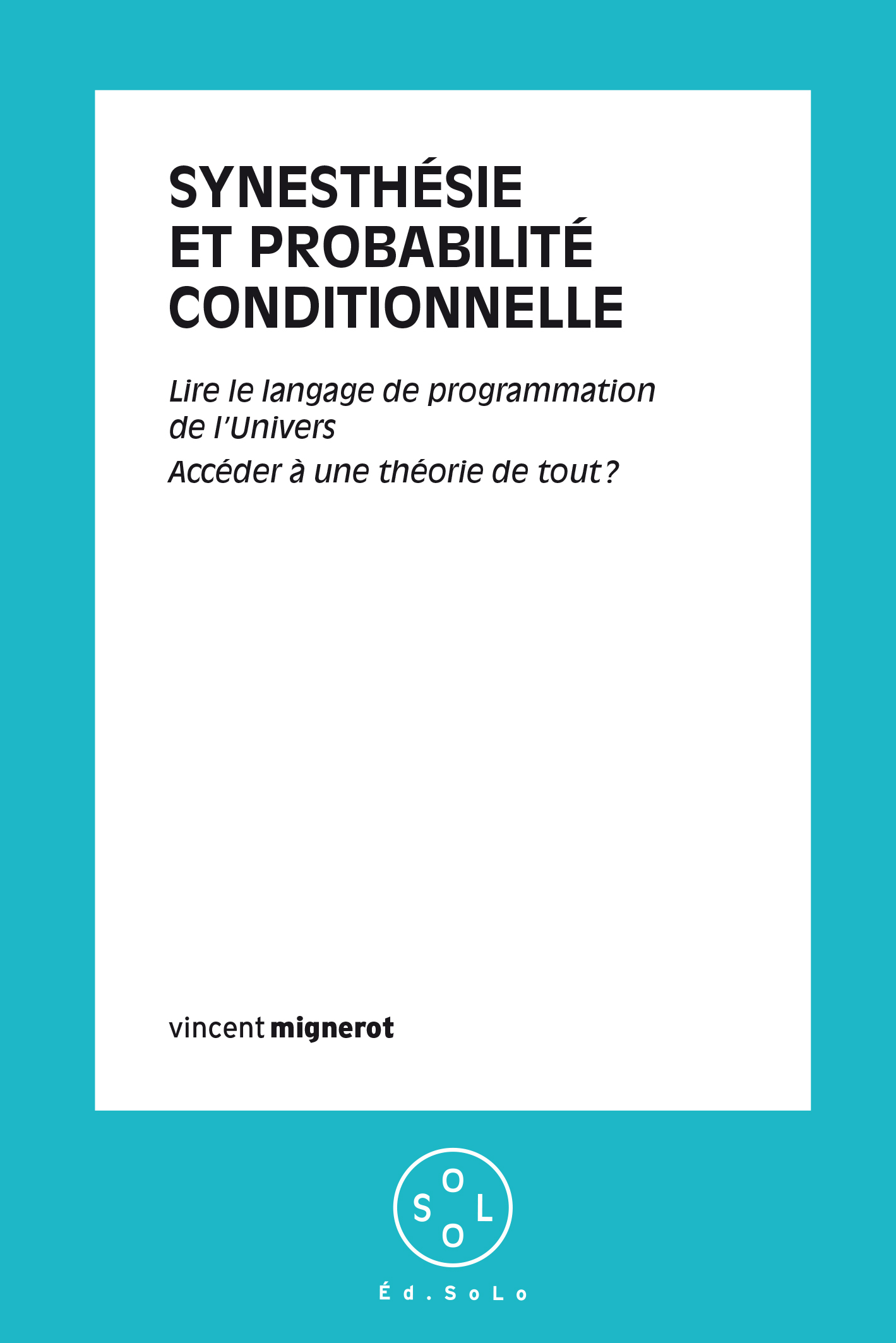 Synesthésie probabilité conditionnelle