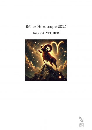 Bélier Horoscope 2025