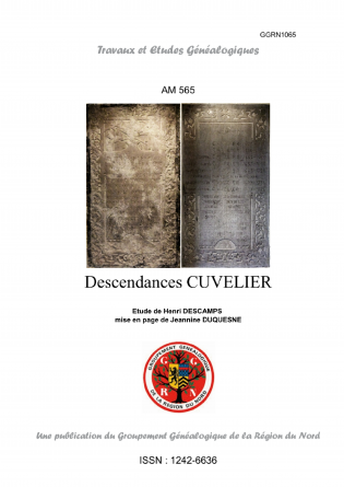 AM565-Descendances CUVELIER