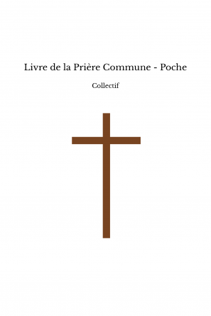 Livre de la Prière Commune - Poche