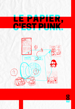 Le papier, c'est punk.