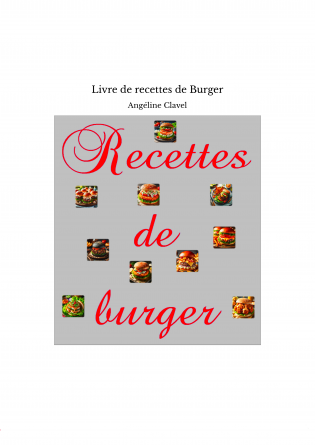 Livre de recettes de Burger