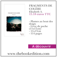 Le livre FRAGMENTS DE COLERE